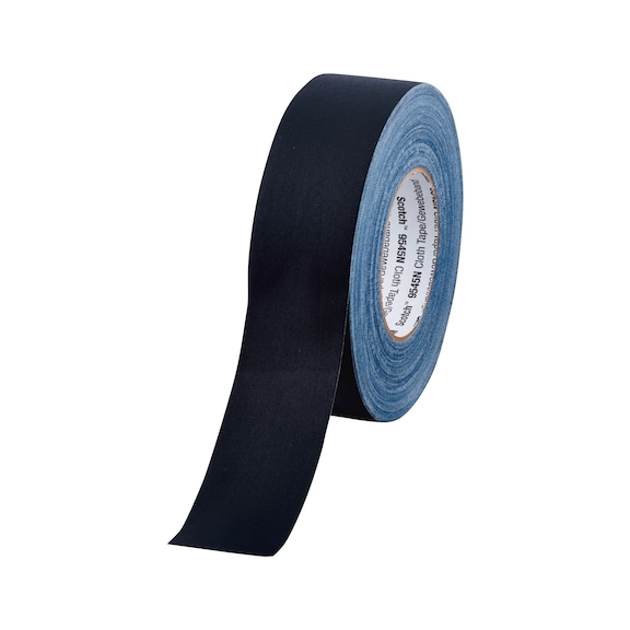 3M Scotch (R) Fabric Tape Black 50 mm x 50 m 0.3 mm 7000062745 - Adhesive tape (electrical installation)