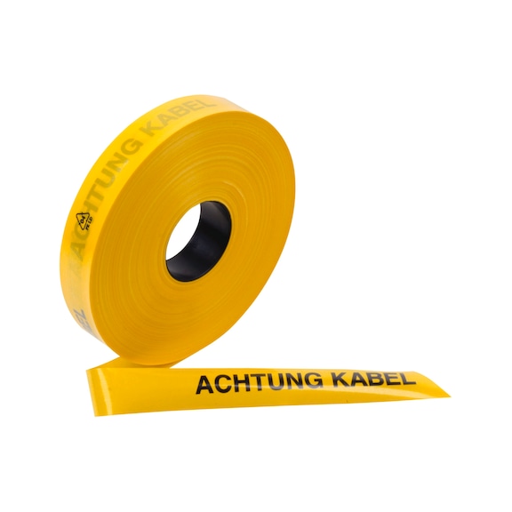 3M route warning tape "Attention power cables" 40 mm x 250 m 0.15 mm 7000063487 - Marking tape