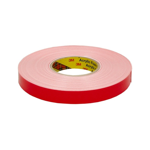 3M Adhesive tape double-sided 4225 F White 3.18 mm 15 mm x 27.5 m 7000071900 - Polyethylene adhesive tape