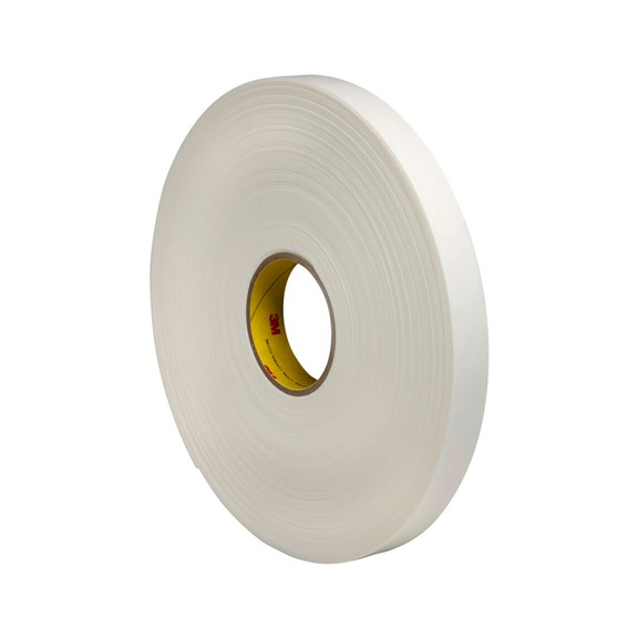 3M Double-sided synthetic adhesive tape 4664 P White 310 mm x 66 m 7000072241 - Polyethylene adhesive tape