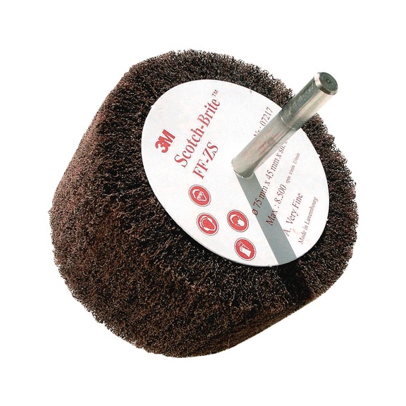 3M Scotch-Brite (TM) flap brush PF-ZS brown 100 mm 45 mm 6 mm 7000077931 - Flap brush