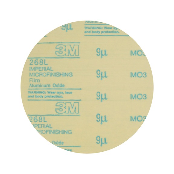 3M Stikit (TM) Microfinishing Film Disc 268L 127 mm 9 MIC PSA 7000082243 - Film disk