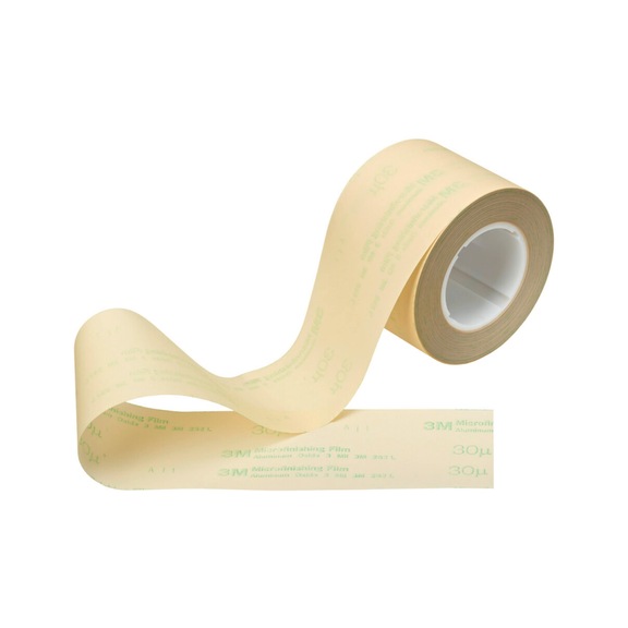 3M Microfinishing Film Roll 262L 100 mm x 50 m x 76.2 mm 7000082494 - Film roll