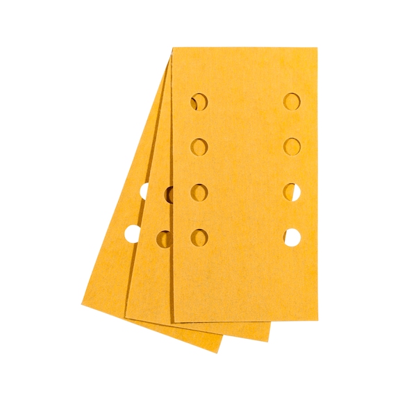 3M Hookit (TM) paper abrasive sheet 255P 80 mm x 130 mm P150 LS404F 7000082632 - Paper sanding sheet