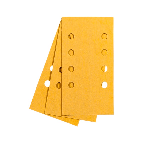 3M Hookit (TM) paper abrasive sheet 255P 80 mm x 130 mm P240 LS404F 7000082640 - Paper sanding sheet