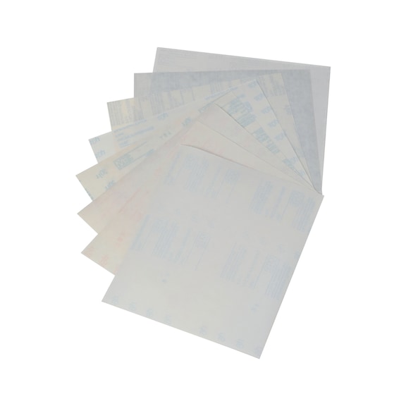 3M Stikit (TM) Microfinishing Filmbogen 268L 230 mm x 280 mm 7000082793 - Filmbogen