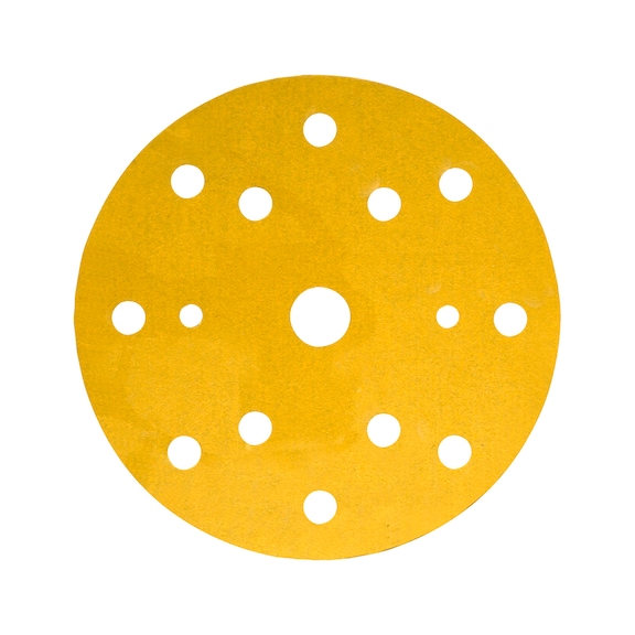 3M Hookit (TM) Papierschleifscheibe 255P 150 mm P600 15-fach gelocht 7000084289 - Papierschleifscheibe