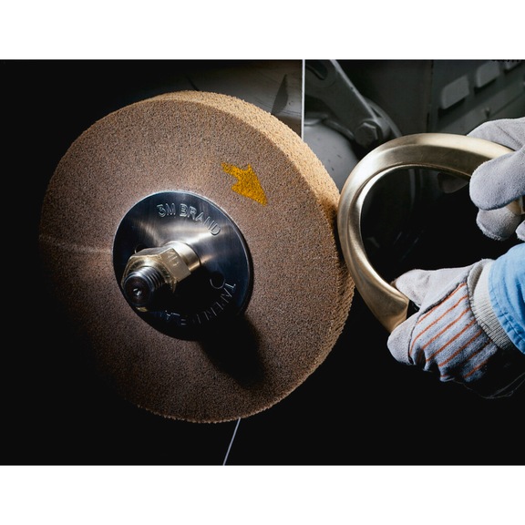 3M Scotch-Brite (TM) Cut and Polish Flap Brush 200x50x76.2 mm 7000091710 - Flap brush