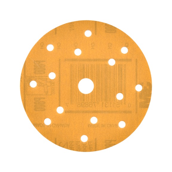 3M Hookit (TM) Soft Schleifscheibe&nbsp;216U 150 mm gelocht P800 51092 7000091923 - Schleifscheibe