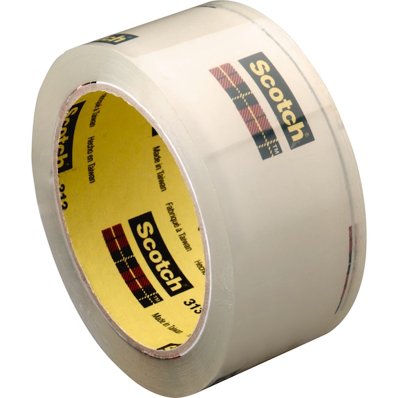 3M Scotch (R) Packaging Tape 313 Transparent 50 mm x 66 m 7000095504 - Packaging tape