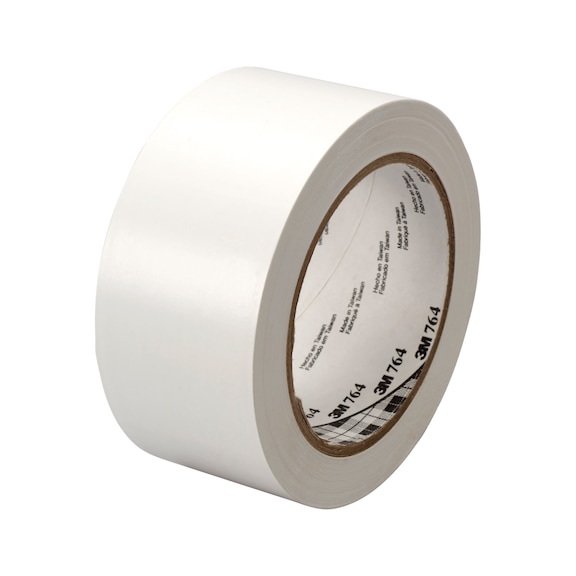 3M All-purpose PVC adhesive tape 764 White 1250 mm x 33 m 0.13 mm 7000096405 - PVC adhesive tape