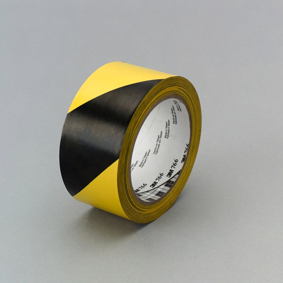 3M Hazard marking tape 766i yellow/black 1168 mm x 33 m 7000096408 - Marking tape