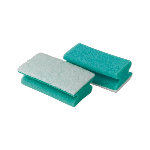 3M Scotch-Brite (TM) Sponge 108 Green/White 70 mm x 130 mm 7000097786 - Cloth, sponge, rag, fleece (other)