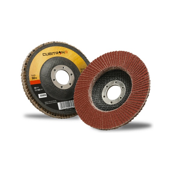 3M Cubitron (TM) serrated lock washer 967A 180 mm x 22 mm 40+ flat 7000104377 - Flap disc