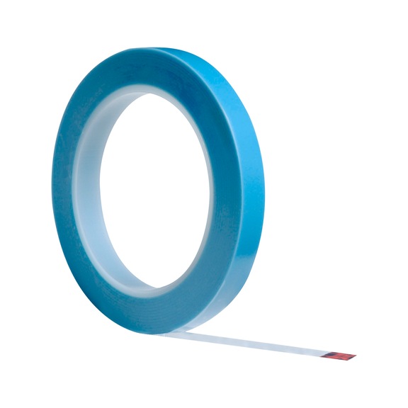 3M Scotch (R) High Temperature Color Line Tape 4737T blue 12 mm x 33 m 7000110799 - Paper tape