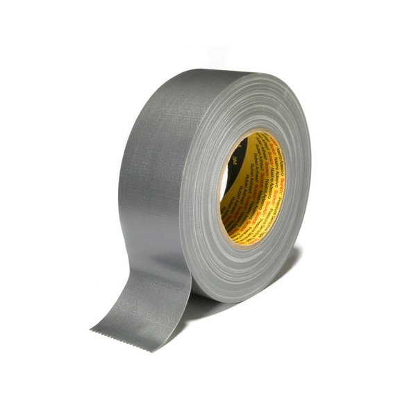 3M Fabric Adhesive Tape 389 Silver 25 mm x 50 m 0.26 mm 7000111468 - Fabric tape