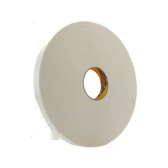 3M Polyethylene Foam Adhesive Tape 9546 White 25 mm x 66 m 1.1 mm 7000111564 - 3M adhesive tape double-sided (not specified)