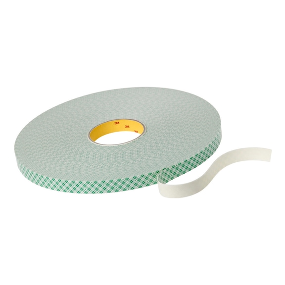 3M Urethane Foam Adhesive Tape 4032 White 15 mm x 66 m 0.8 mm 7000116020 - 3M adhesive tape double-sided (not specified)