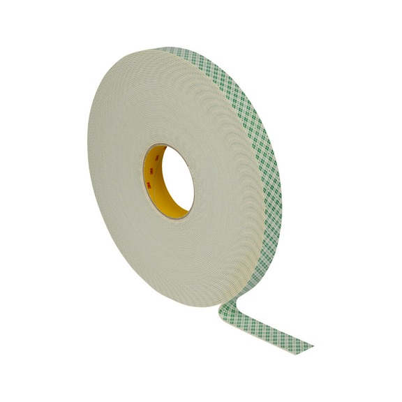 3M Urethane Foam Adhesive Tape 4026 White 1200 mm x 33 m 1.6 mm 7000116040 - 3M adhesive tape double-sided (not specified)