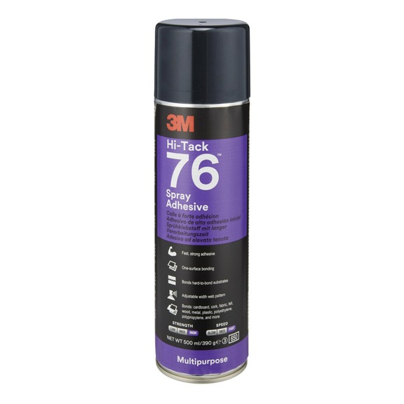 3M Spr&uuml;hklebstoff Hi-Tack 76 Beige 500 ml 7000116779 - Kontaktklebstoff