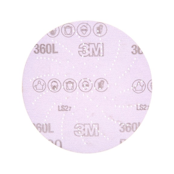 3M Xtract (TM) film disk 360L 127 mm P800 multihole 7010029939 - Film disk