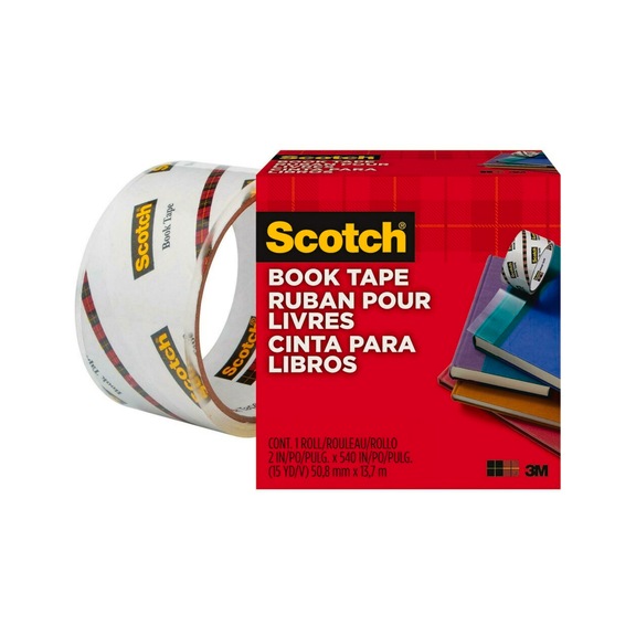 3M Scotch (R) Repair tape for books 50.8 mm x 13.7 m 1 roll 7010408215 - Polyester adhesive tape