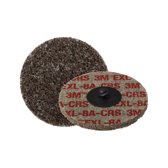 3M Scotch-Brite (TM) Roloc (TM) compact washer XL-UR 50 mm x 6 mm 7100000871 - Abrasive made from bonded abrasive with bore or thread