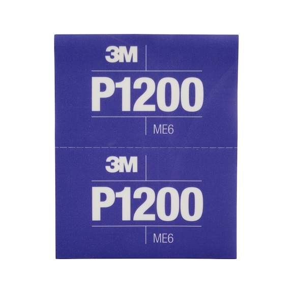3M Hookit (TM) sanding strips Purple 140x171 mm 25 pieces P1200 34342 7100010568 - Paper sanding sheet
