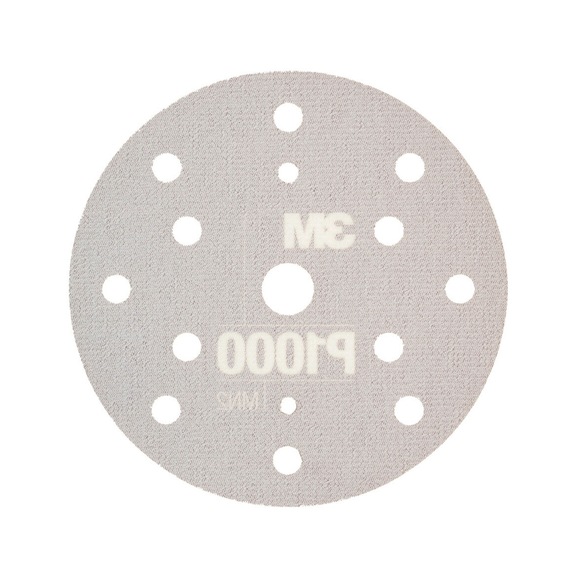 3M Hookit (TM) grinding wheel 150 mm 15 holes 25 pieces P1000 7100018799 - Fabric sanding disc