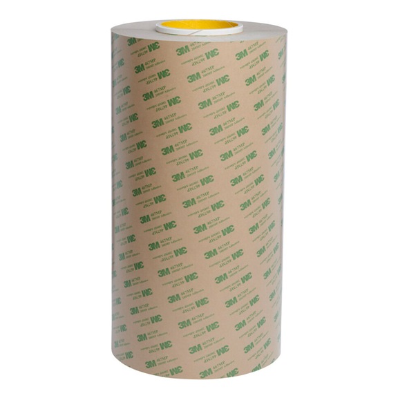 3M Transfer Adhesive Tape 467MP Transparent 495 mm x 55 m 0.05 mm 7100023902 - Adhesive film without carrier