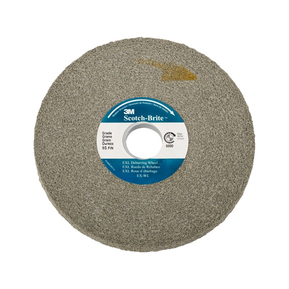 3M Scotch-Brite (TM) compact washer XL-WL 355 mm 50.8 mm x 203 mm 7100027653 - Abrasive made from bonded abrasive with bore or thread