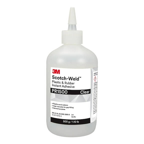 3M Scotch-Weld (TM) Cyanacrylat-Klebstoff PR1500 Transparent 50 g 7100034078 - Cyanacrylat-Klebstoff