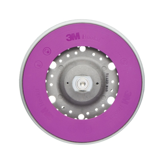 3M Hookit (TM) Backing pad Multihole Standard 150 mm M8 51123 7100037007 - Backing pad without adhesive function