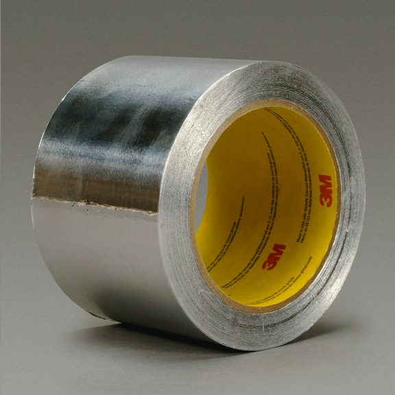 3M Aluminum Adhesive Tape 438 Silver 50 mm x 55 m 0.18 mm 7100038988 - Adhesive tape (electrical installation)