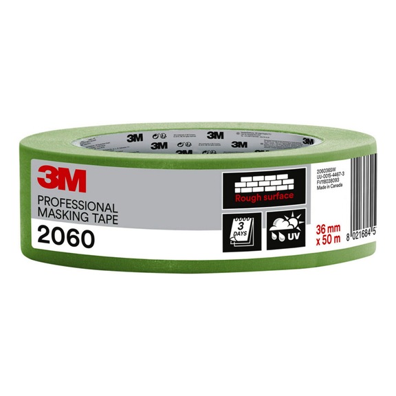 3M Malerabdeckband 2060 36&nbsp;mm&nbsp;x 50&nbsp;m 7100040290 - Papier-Klebeband