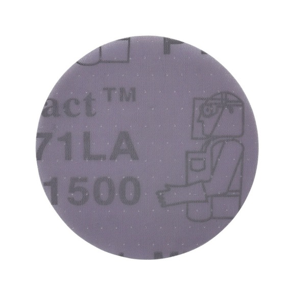 3M Trizact (TM) Hookit (TM) clear lacquer sanding disc 471LA 75 mm 7100041423 - Grinding wheel