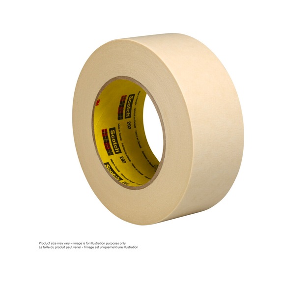 3M Scotch (R) Paper Masking Tape 202 Beige 72 mm x 50 m 0.17 mm 7100044186 - Paper tape