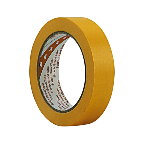 3M Scotch (R) Heavy Duty Masking Tape 244 Gold 24 mm x 100 m 0.08 mm 7100046036 - Paper tape