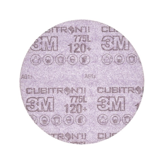 3M Cubitron (TM) Hookit (TM) film disk 775L 150 mm 120+ 7100046328 - Film disk