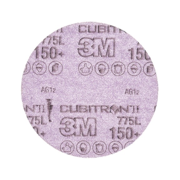 3M Cubitron (TM) Hookit (TM) Filmscheibe 775L 125 mm 150+ 7100064174 - Filmscheibe