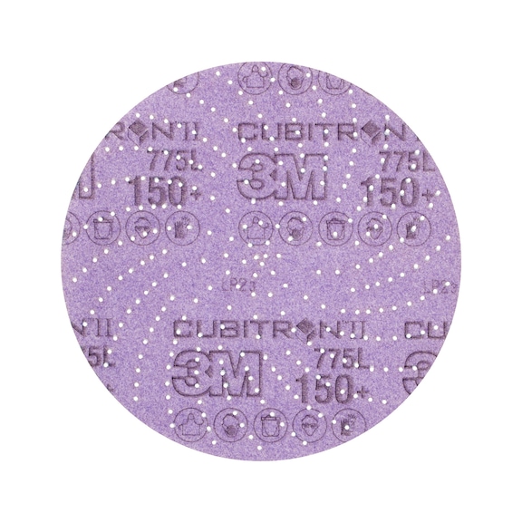 3M Xtract (TM) Cubitron (TM) Film Disc 775L 152 mm 150+ 7100065918 - Film disk