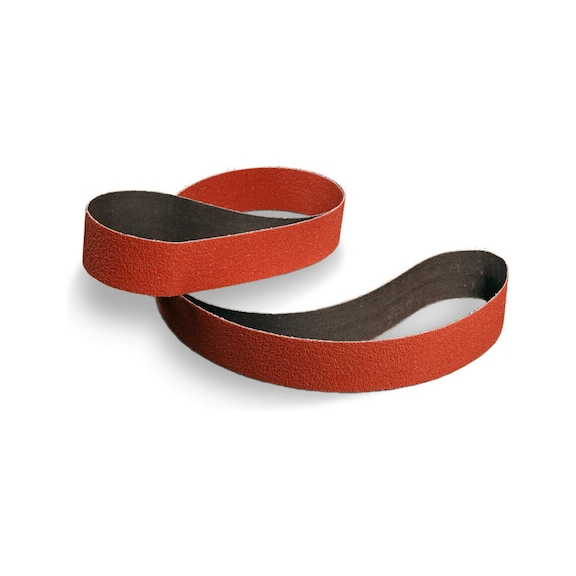 3M Cubitron (TM) fabric abrasive belt 984F 120 mm x 2480 mm 36+ STA 7100077010 - Fabric sanding belt