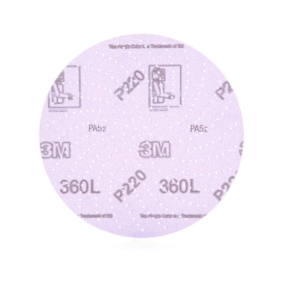 3M Xtract (TM) film disk 360L 152 mm P220 multihole 7100077620 - Film disk
