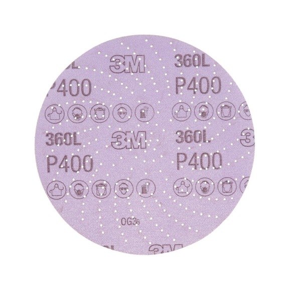 3M Xtract (TM) Filmscheibe 360L 152 mm P400 multihole 7100077623 - Filmscheibe