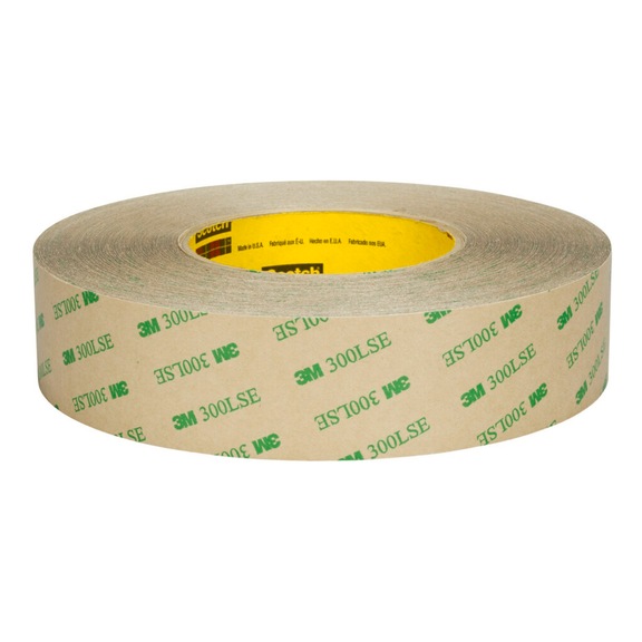 3M Transfer adhesive tape 9672LE Transparent 686 mm x 165 m 0.13 mm 7100090440 - Adhesive film without carrier