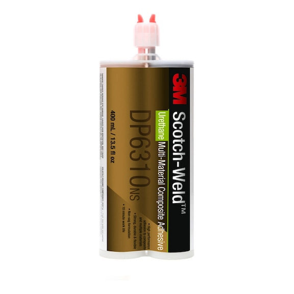 3M Scotch-Weld (TM) 2-Komponenten-Konstruktionsklebstoff Grün 400 ml 7100109830 - Zweikomponenten-Polyurethan-Klebstoff