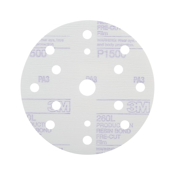 3M Hookit (TM) grinding wheel 260L 150 mm 15 holes P1500 51053 7100113147 - Grinding wheel