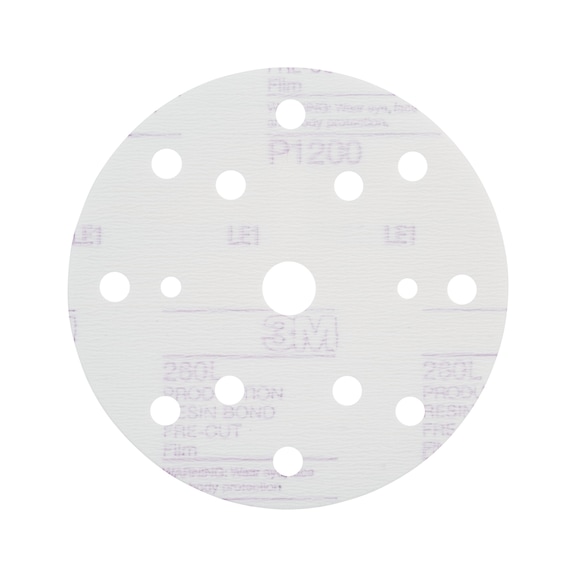 3M Hookit (TM) grinding wheel 260L 150 mm 15 holes P1200 51054 7100113150 - Grinding wheel