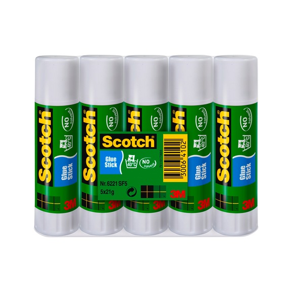 3M Scotch (R) Permanent-Klebestift 5&nbsp;Stifte 21&nbsp;g 7100115512 - Klebstoff (technisch, Sonstiges)