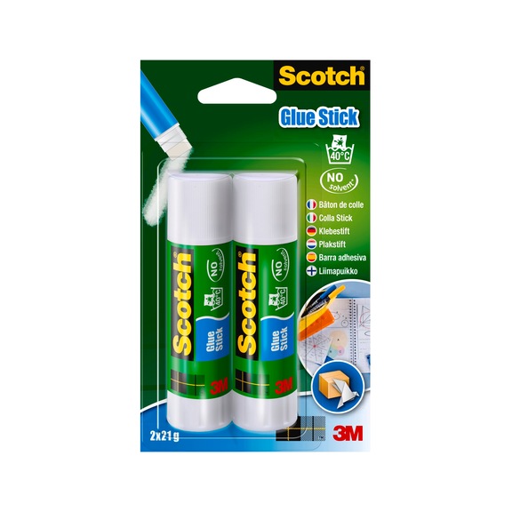 3M Scotch (R) Permanent-Klebestift 2&nbsp;Stifte 21&nbsp;g 7100115623 - Klebstoff (technisch, Sonstiges)
